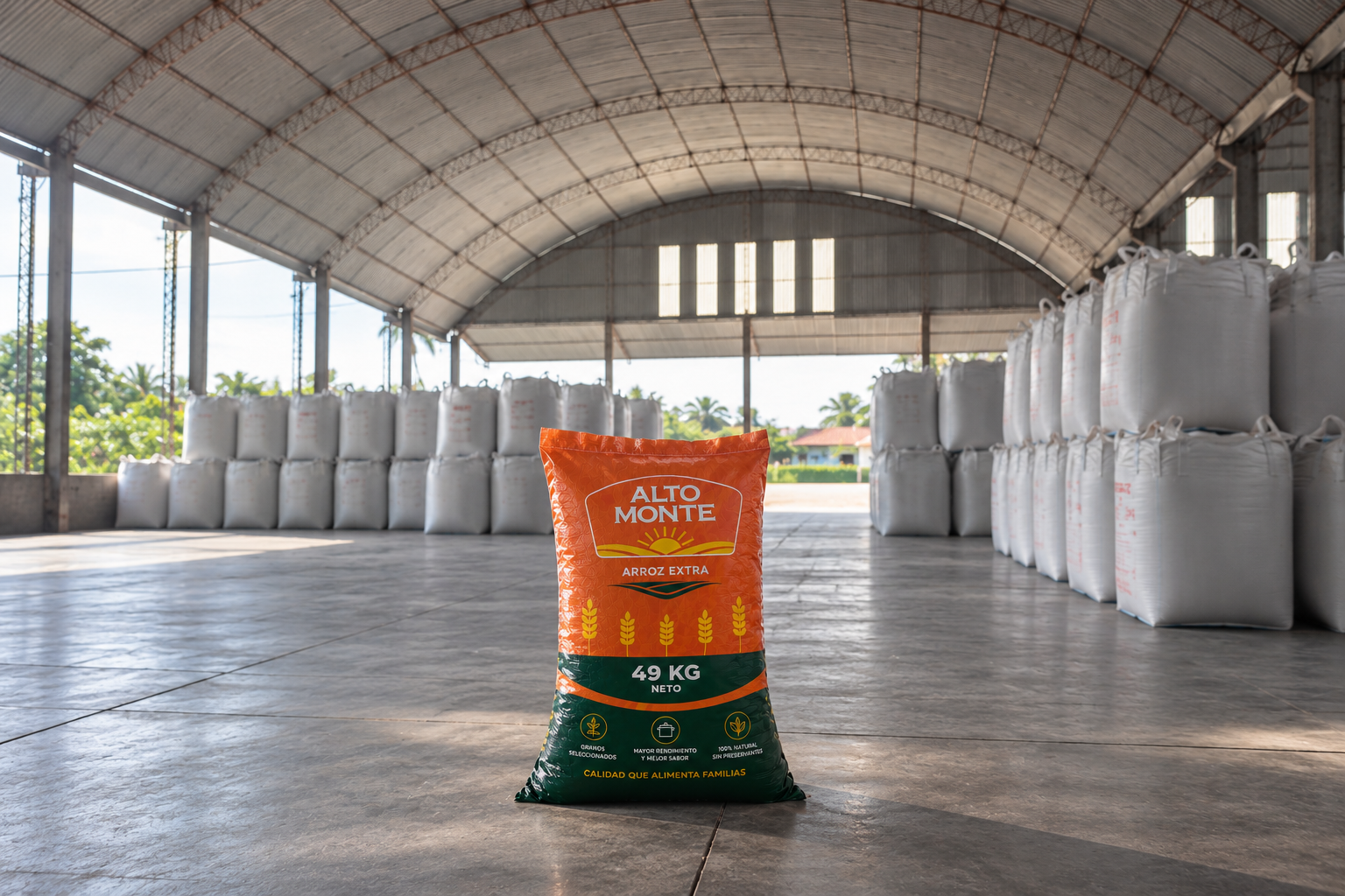 Selectora óptica de arroz